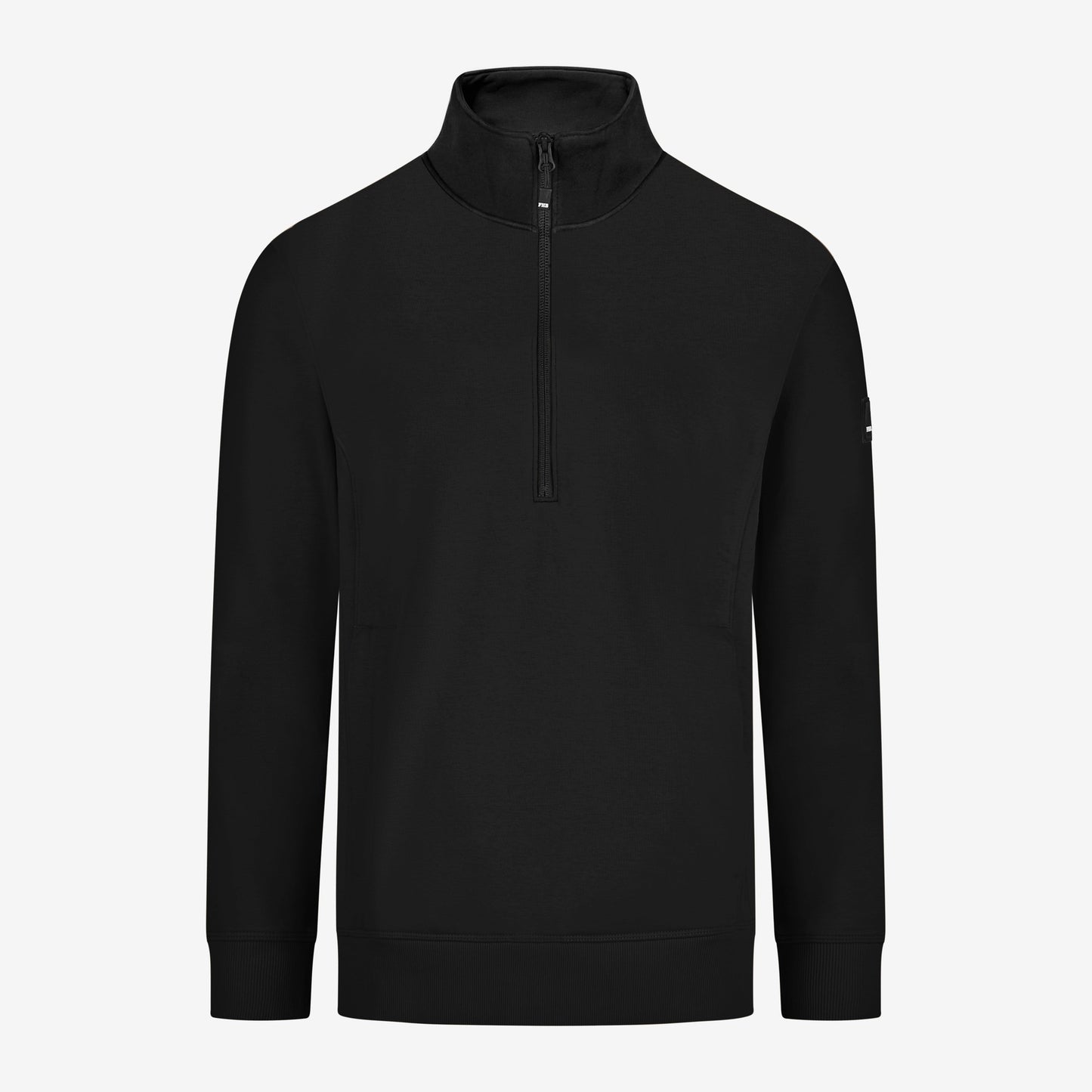 FHB Zip-Sweatshirt Troyer Kalle unisex Schwarz 821150