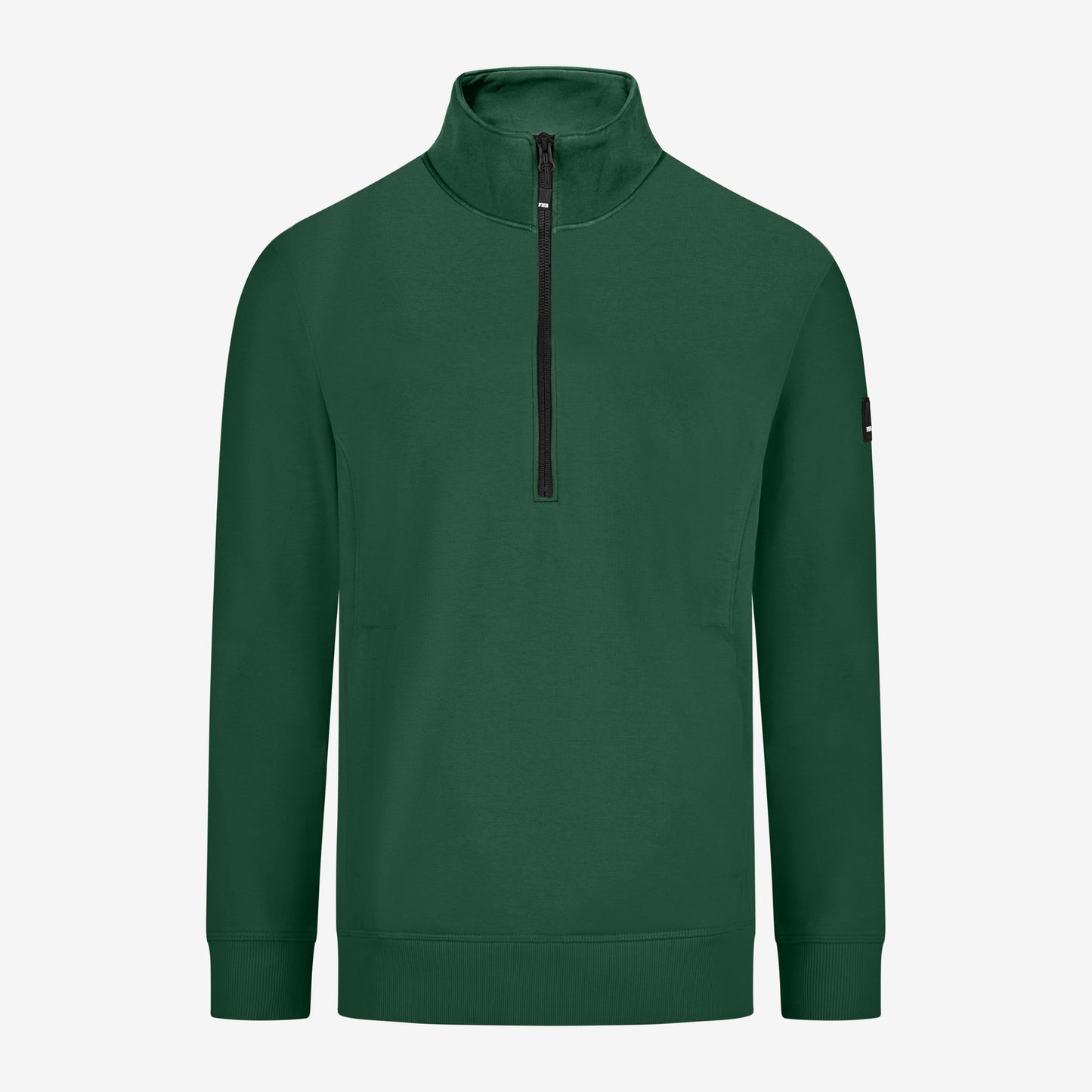 FHB Zip-Sweatshirt Troyer Kalle unisex Grün 821150