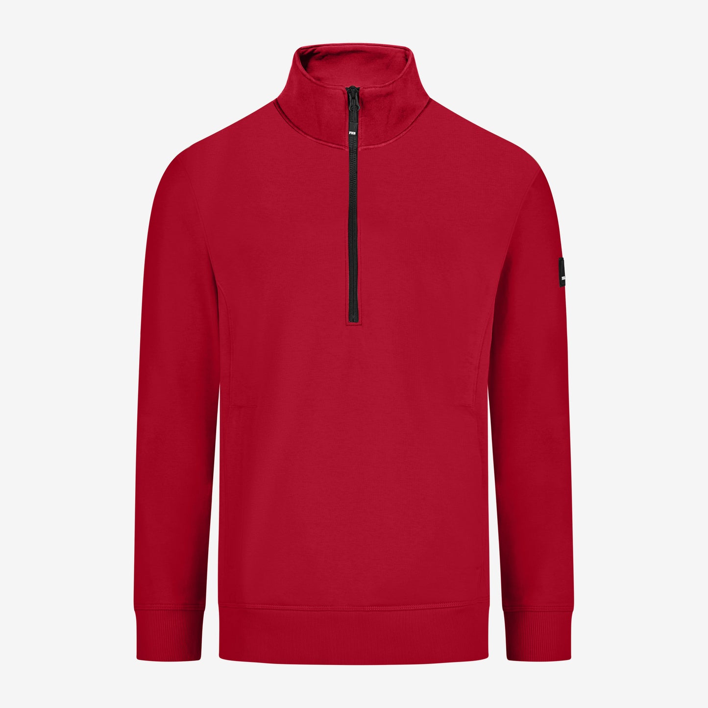 FHB Zip-Sweatshirt Troyer Kalle unisex Rot 821150