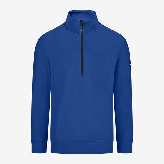 FHB Zip-Sweatshirt Troyer Kalle unisex Royalblau 821150
