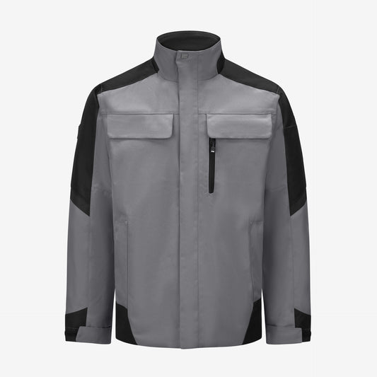 FHB Lars Arbeitsjacke Winter Grau/Schwarz 19035