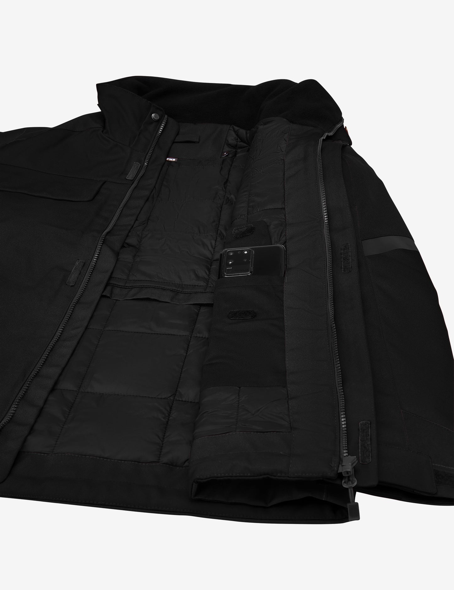 FHB Lars Arbeitsjacke Winter Schwarz 19035