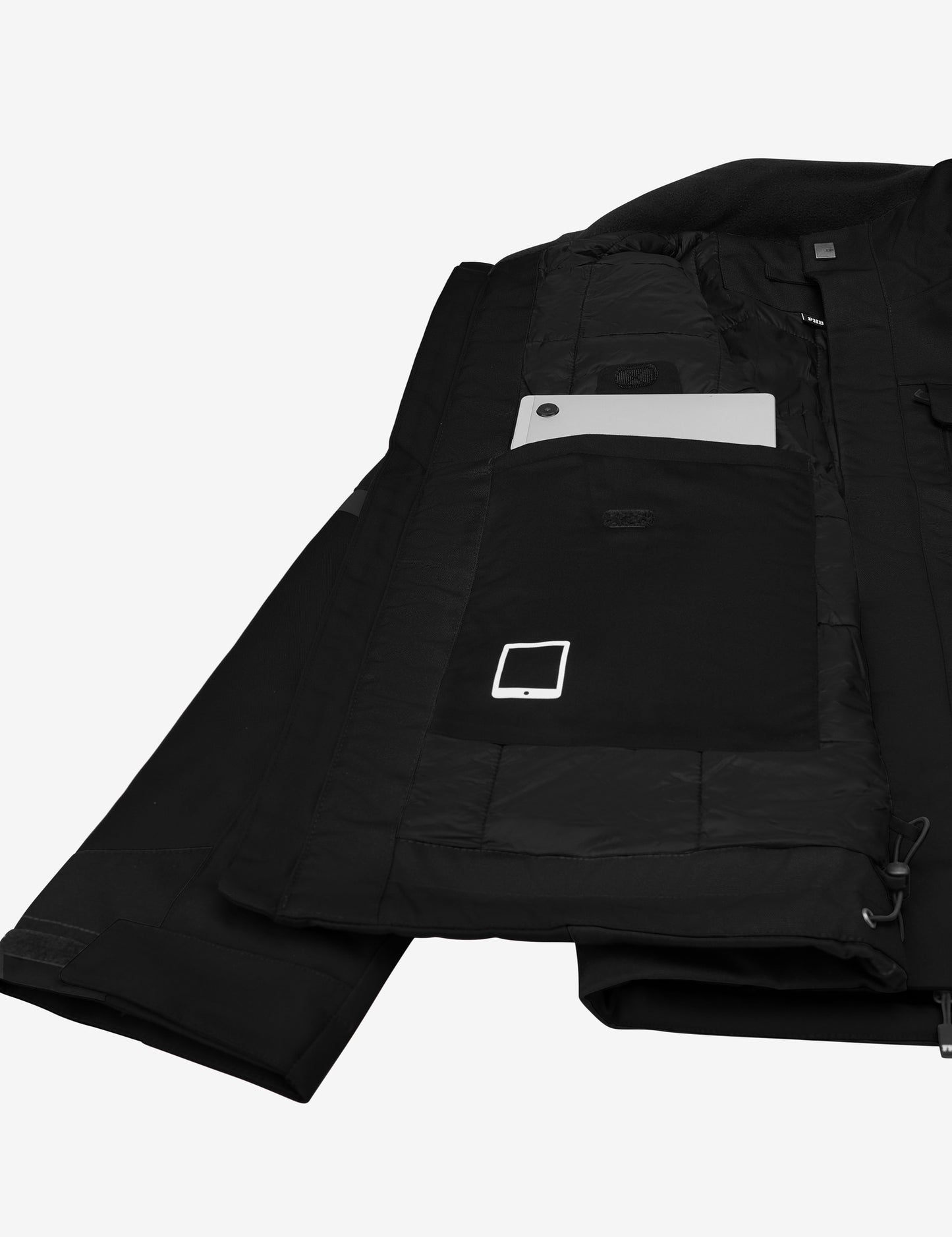 FHB Lars Arbeitsjacke Winter Schwarz 19035