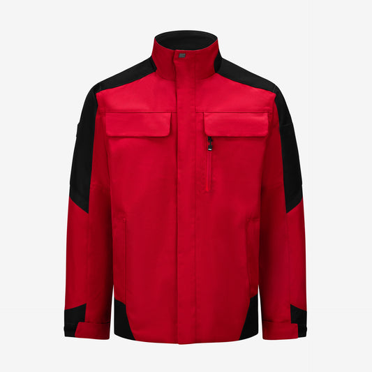 FHB Lars Arbeitsjacke Winter Rot/Schwarz 19035