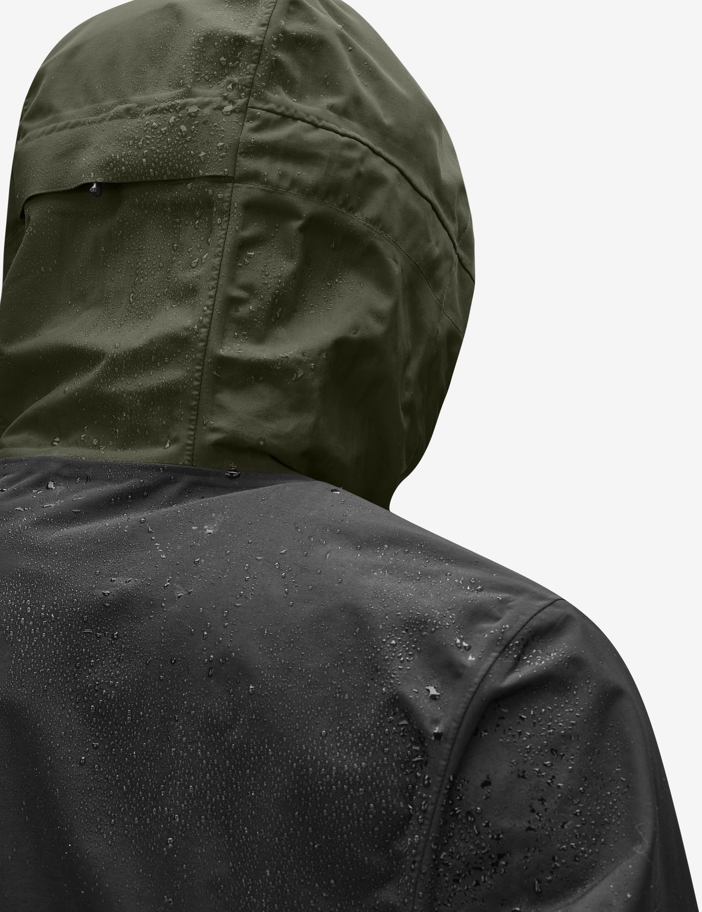 FHB Luca Regenjacke Hardshelljacke Oliv/Schwarz 78136