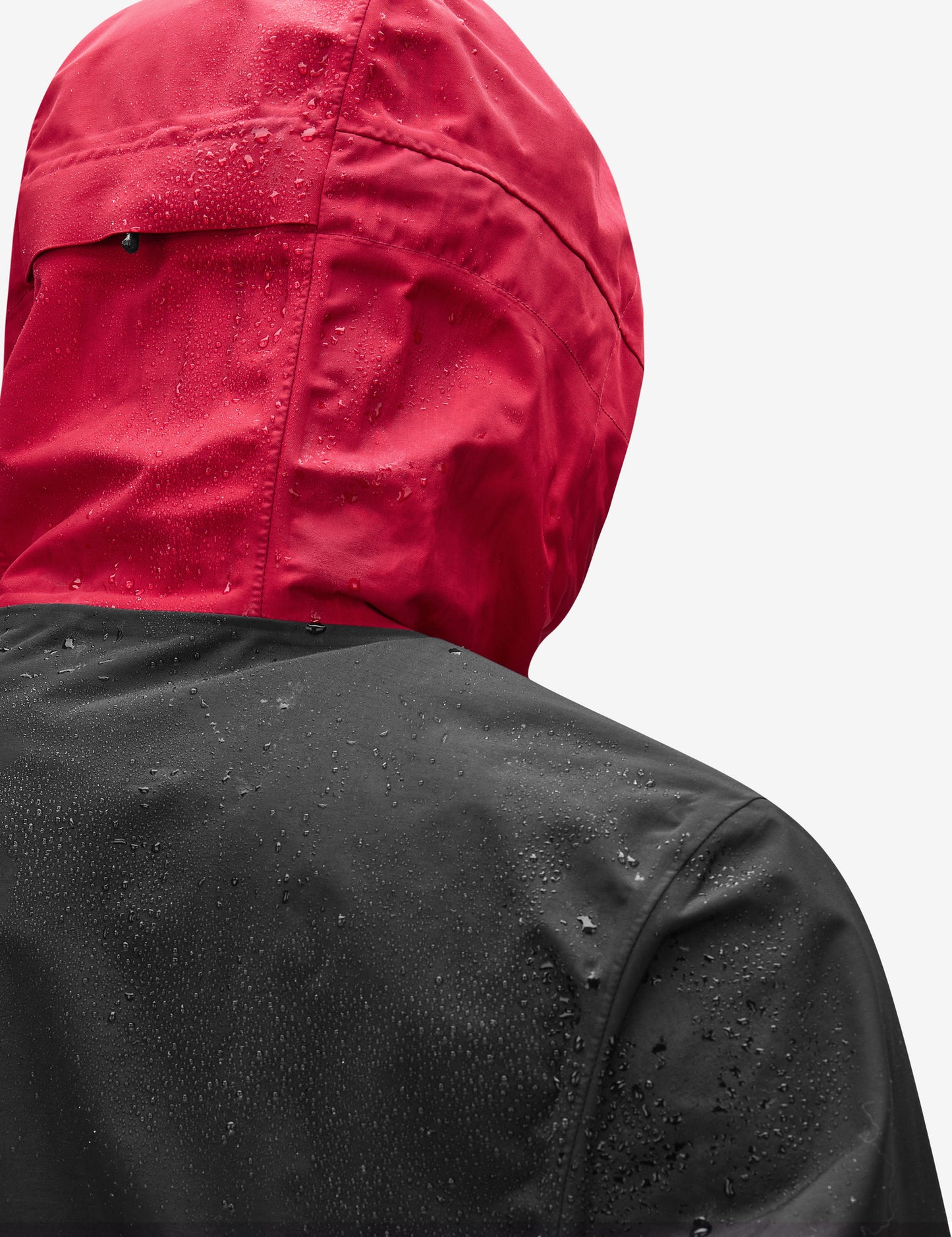 FHB Luca Regenjacke Hardshelljacke Rot/Schwarz 78136