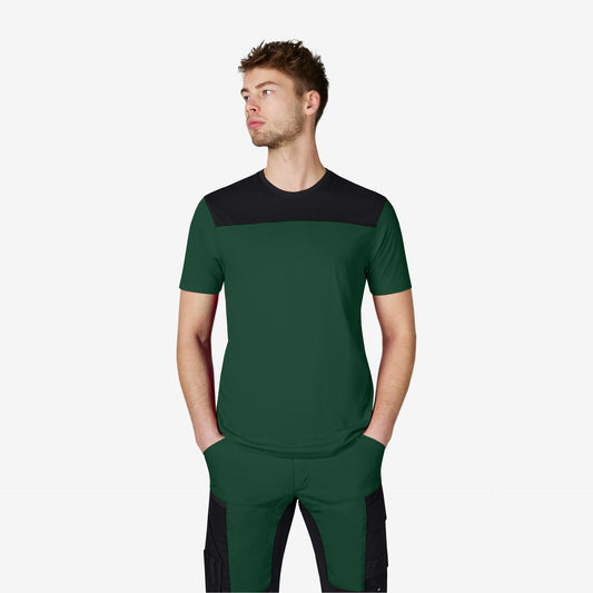 FHB Knut T-Shirt Grün/Schwarz 822200