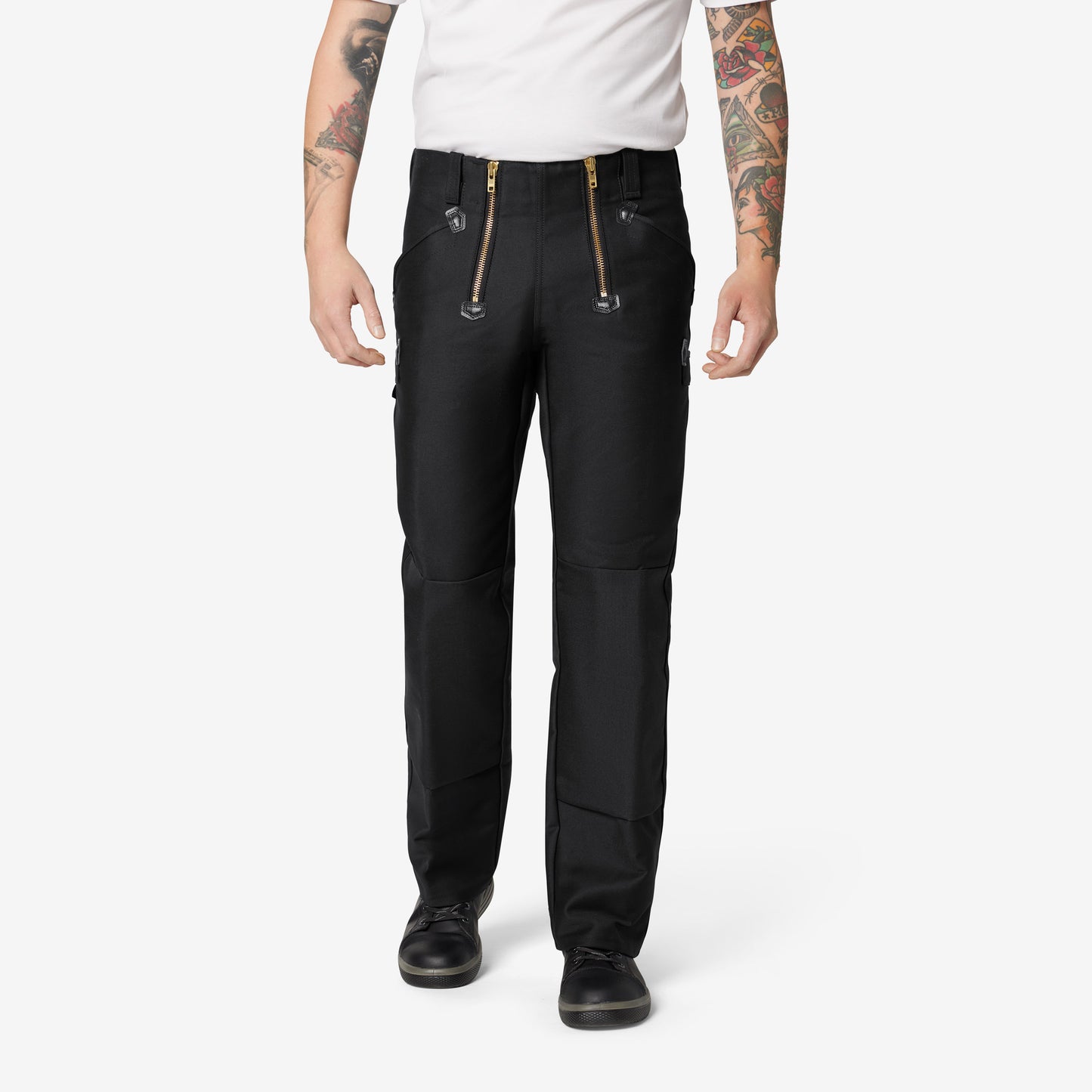 FHB Klaus Zunfthose Zwirn-Doppel-Pilot Schwarz 70086