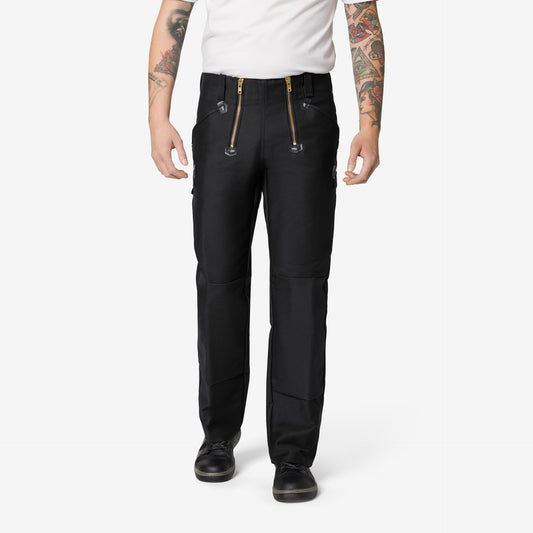 FHB Klaus Zunfthose Zwirn-Doppel-Pilot Schwarz 70086