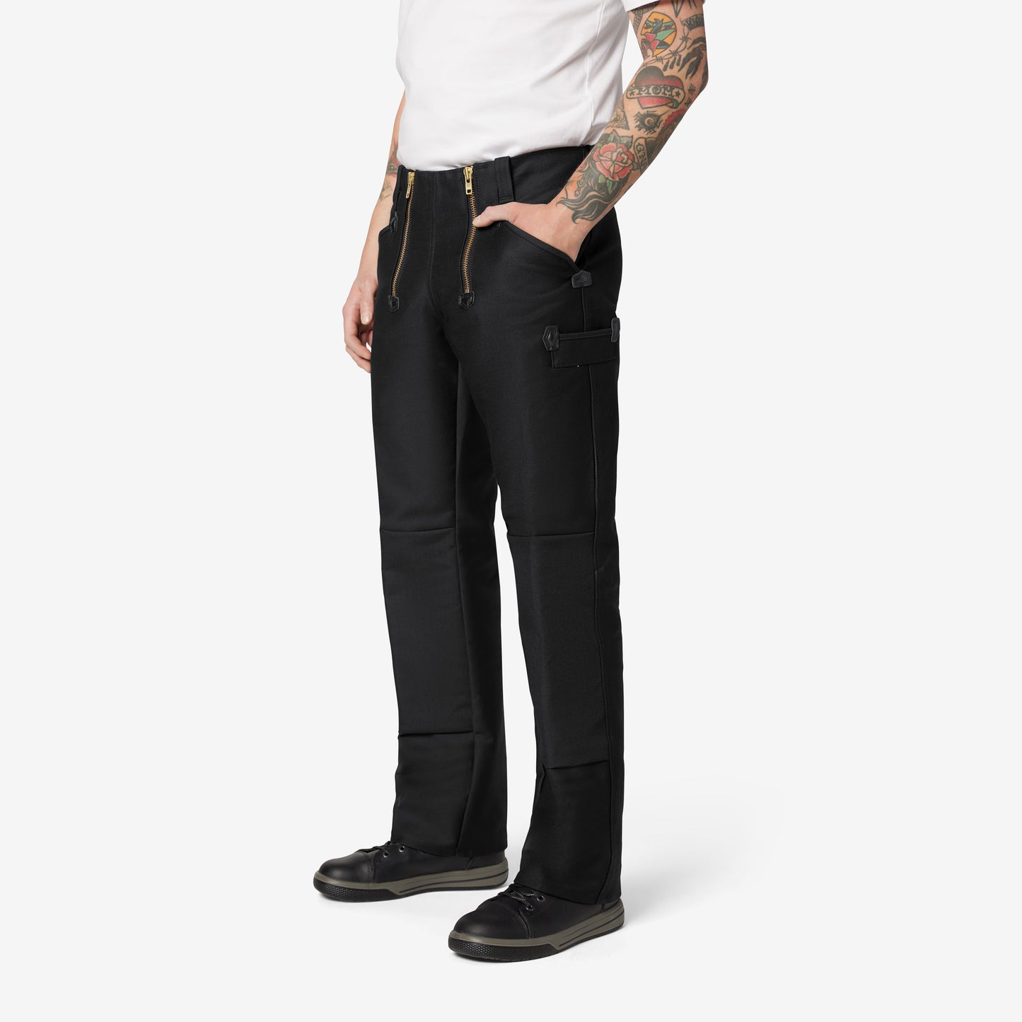 FHB Klaus Zunfthose Zwirn-Doppel-Pilot Schwarz 70086