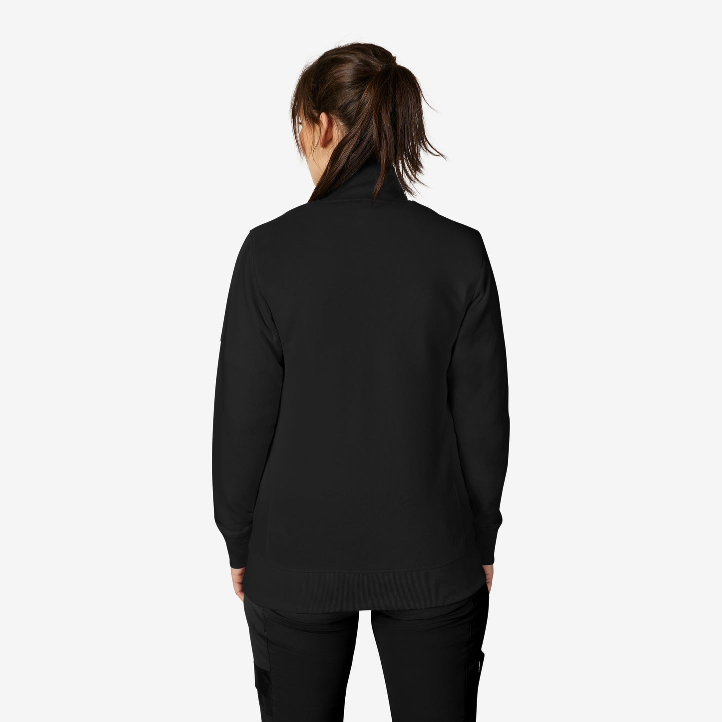 FHB Zip-Sweatshirt Troyer Kalle unisex Schwarz 821150