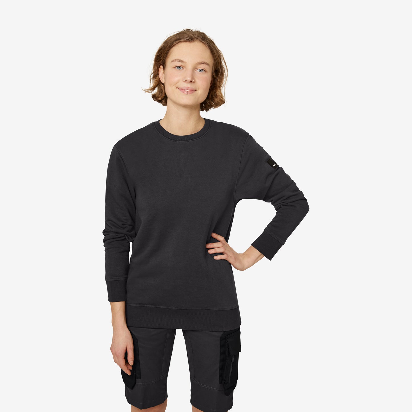 FHB Piet Sweatshirt unisex Anthrazit 821140