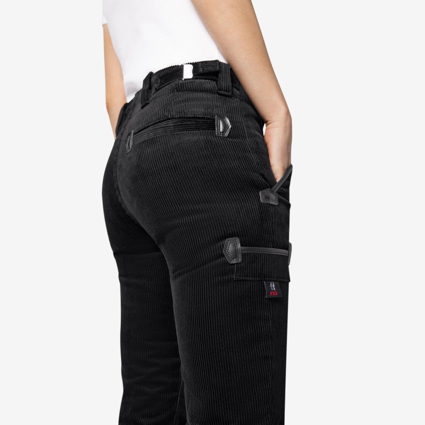 FHB Damen Zunfthose Genuacord Greta Schwarz 20003