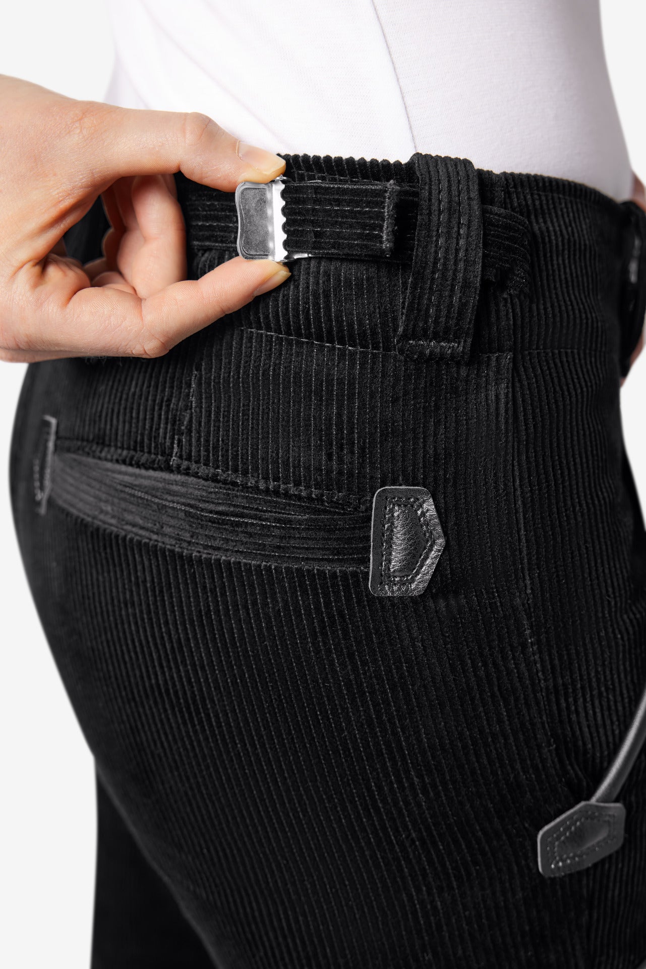 FHB Damen Zunfthose Genuacord Greta Schwarz 20003