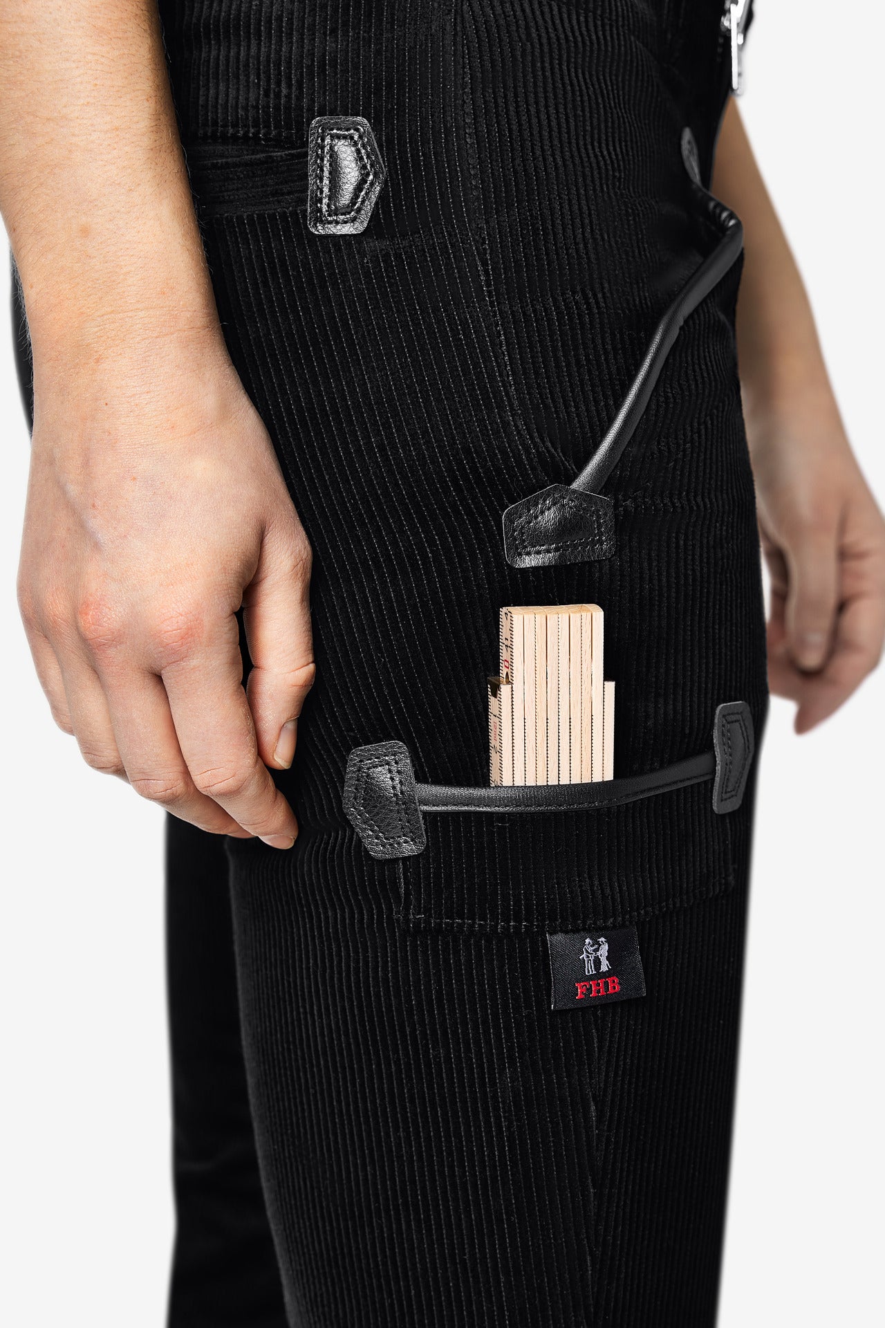 FHB Damen Zunfthose Genuacord Greta Schwarz 20003