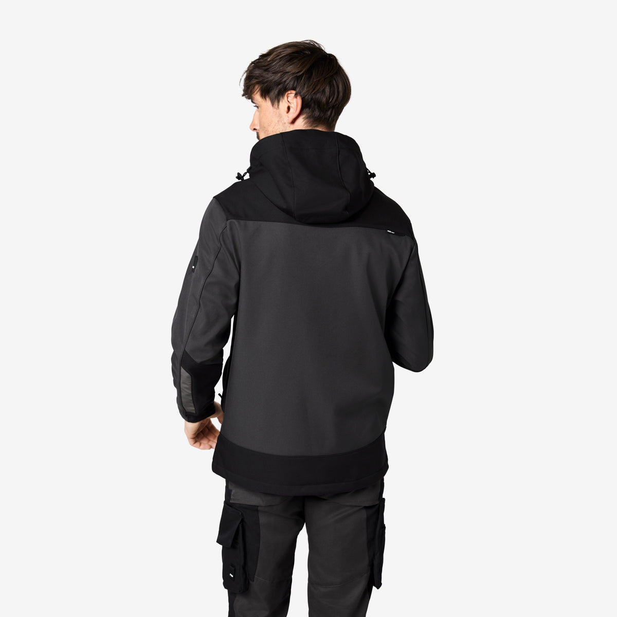 FHB Softshelljacke Jannik Allwetterjacke Anthrazit/Schwarz 79105