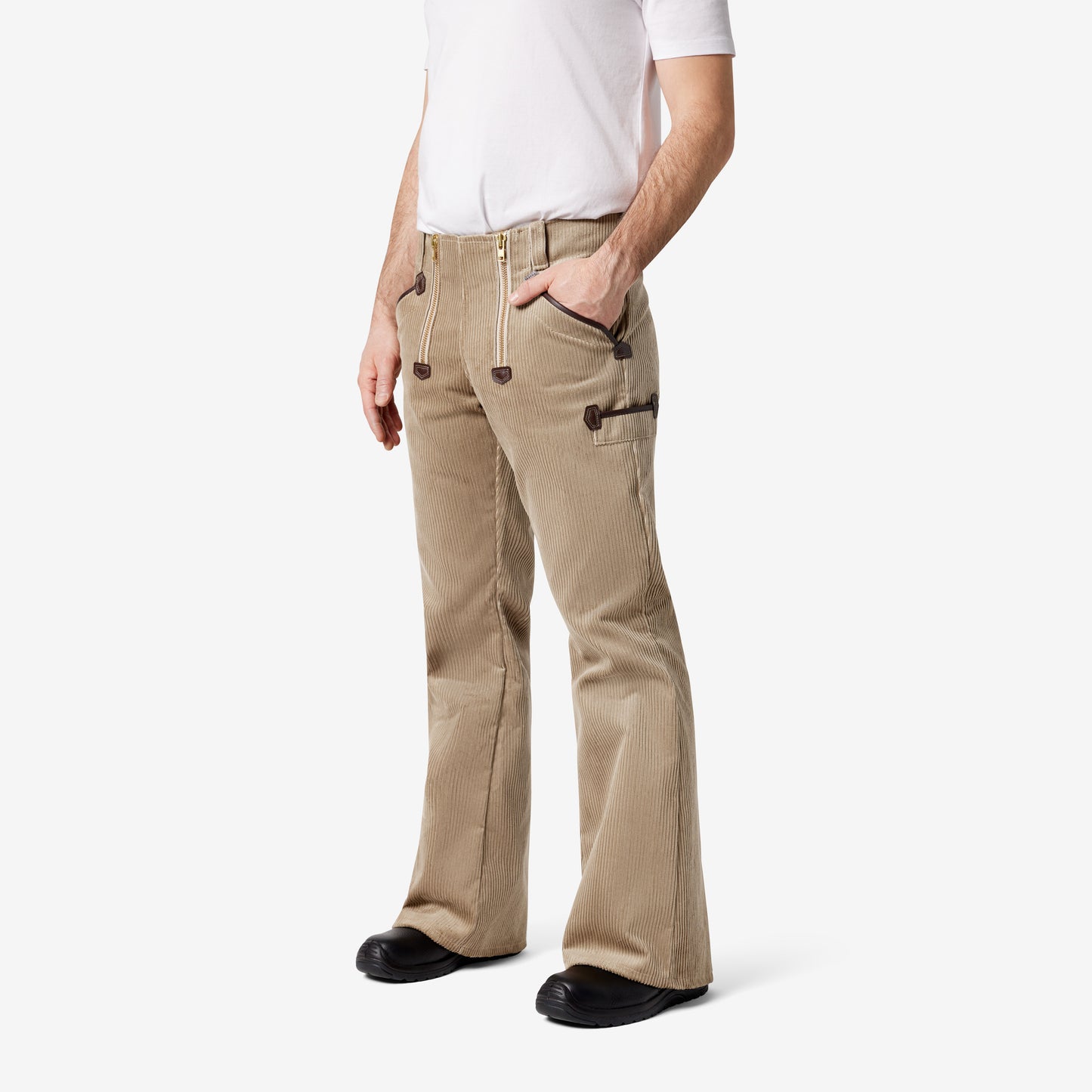FHB Zunfthose Trenkercord Beige Alfons 40004