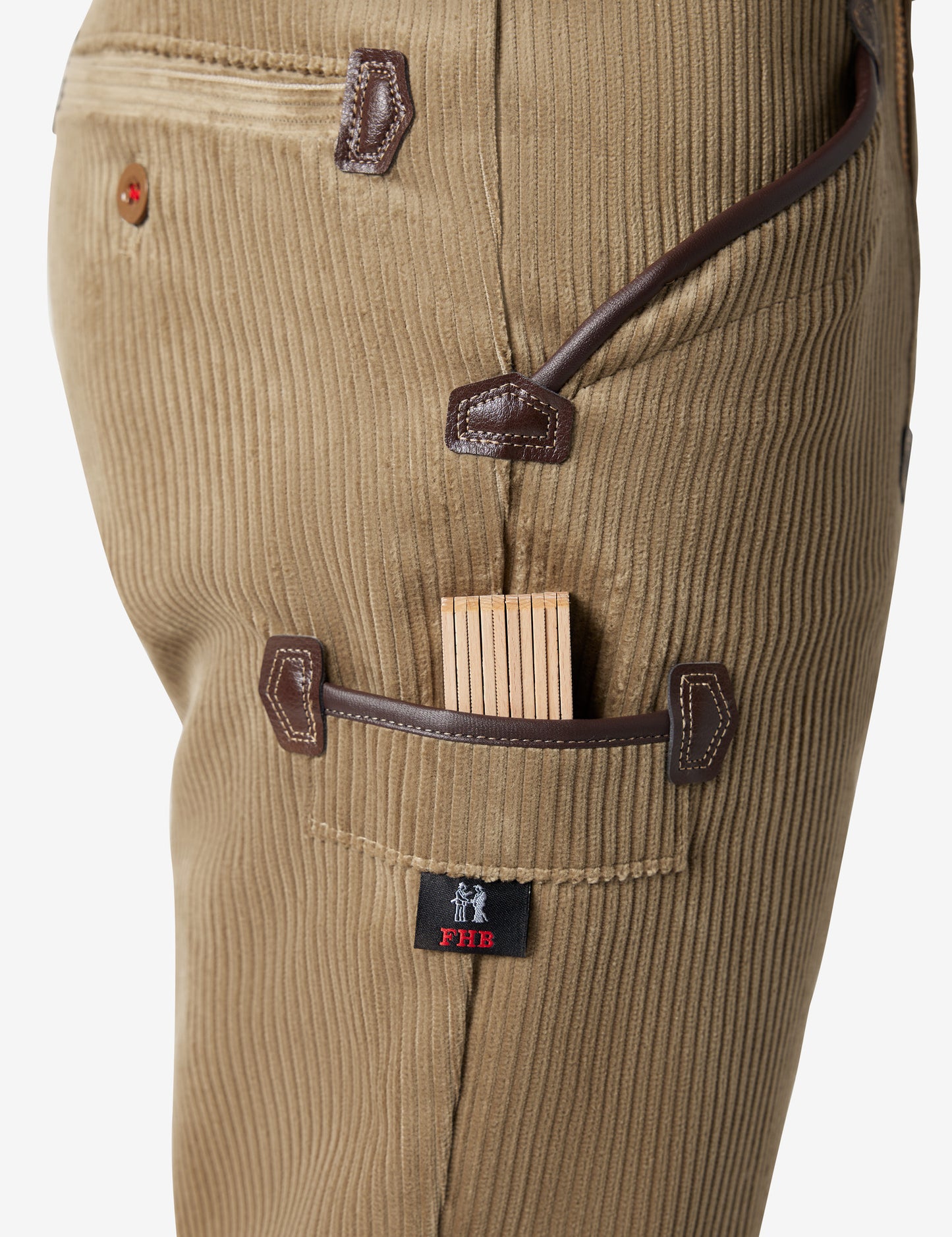 FHB Zunfthose Trenkercord mit Schlag Friedrich 50004