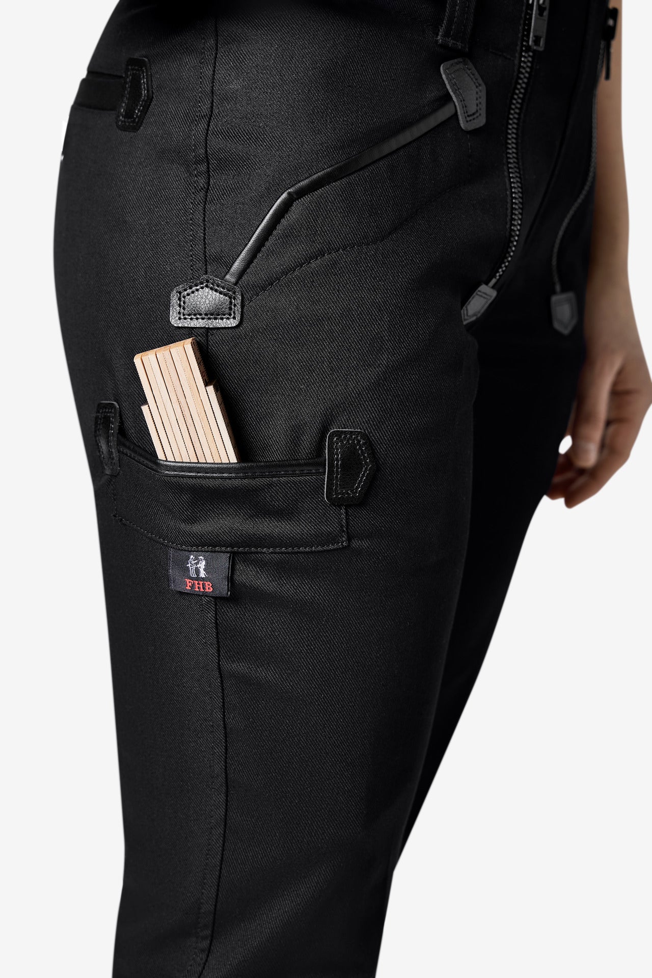 FHB Damen Zunfthose Elastisch Anna Schwarz 105556