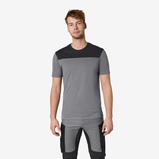 FHB Knut T-Shirt Grau/Schwarz 822200