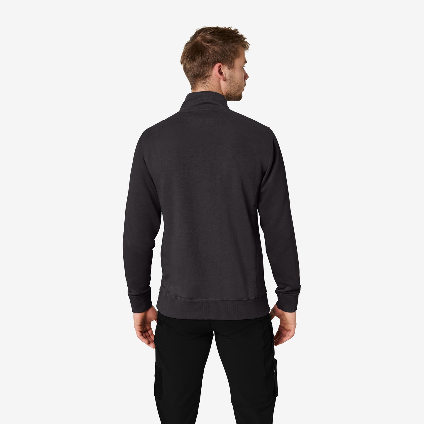 FHB Zip-Sweatshirt Troyer Kalle unisex Anthrazit 821150