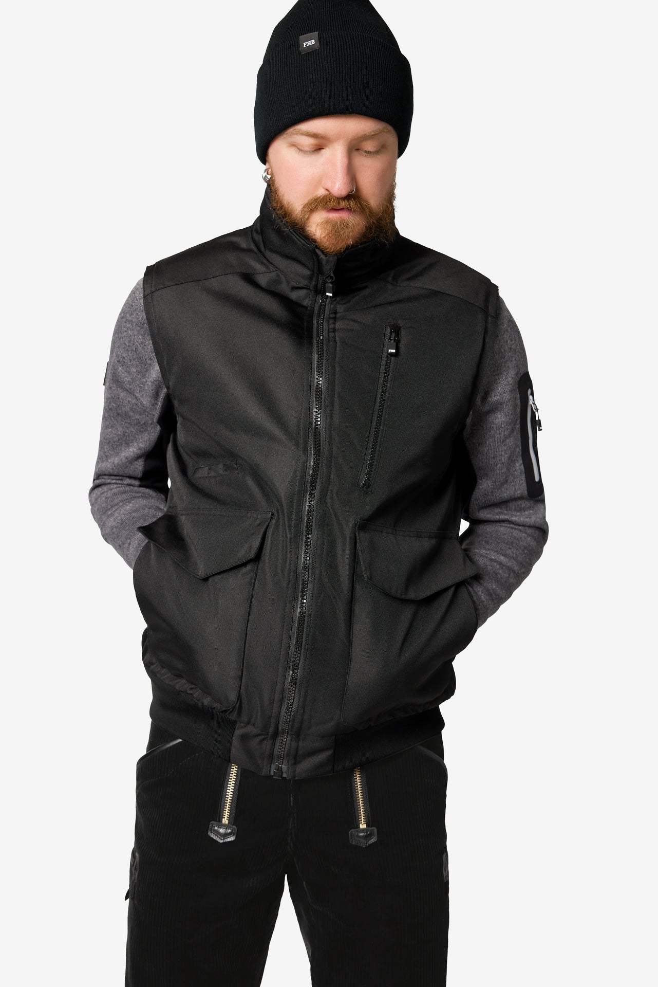 FHB Arbeitsweste Guido Schwarz 75024