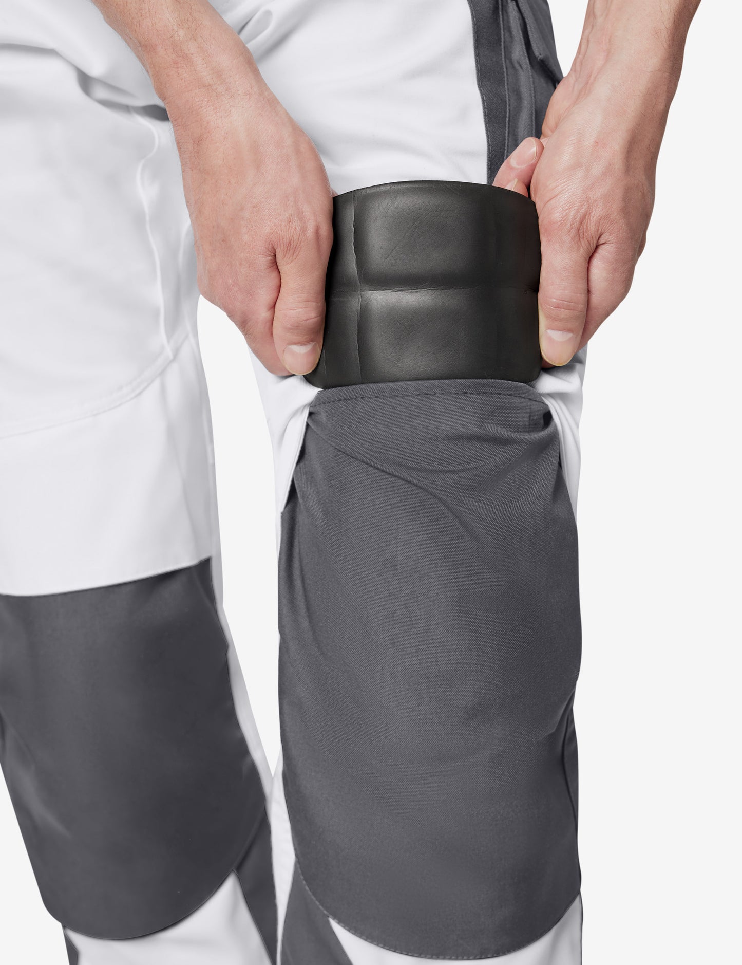 FHB Florian Arbeitshose Bundhose Weiß/Anthrazit 125100
