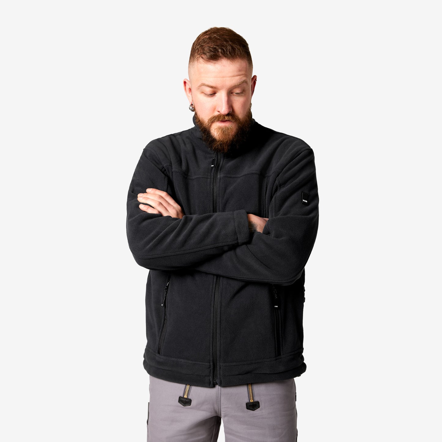 FHB Roman Fleecejacke Anthrazit 78230