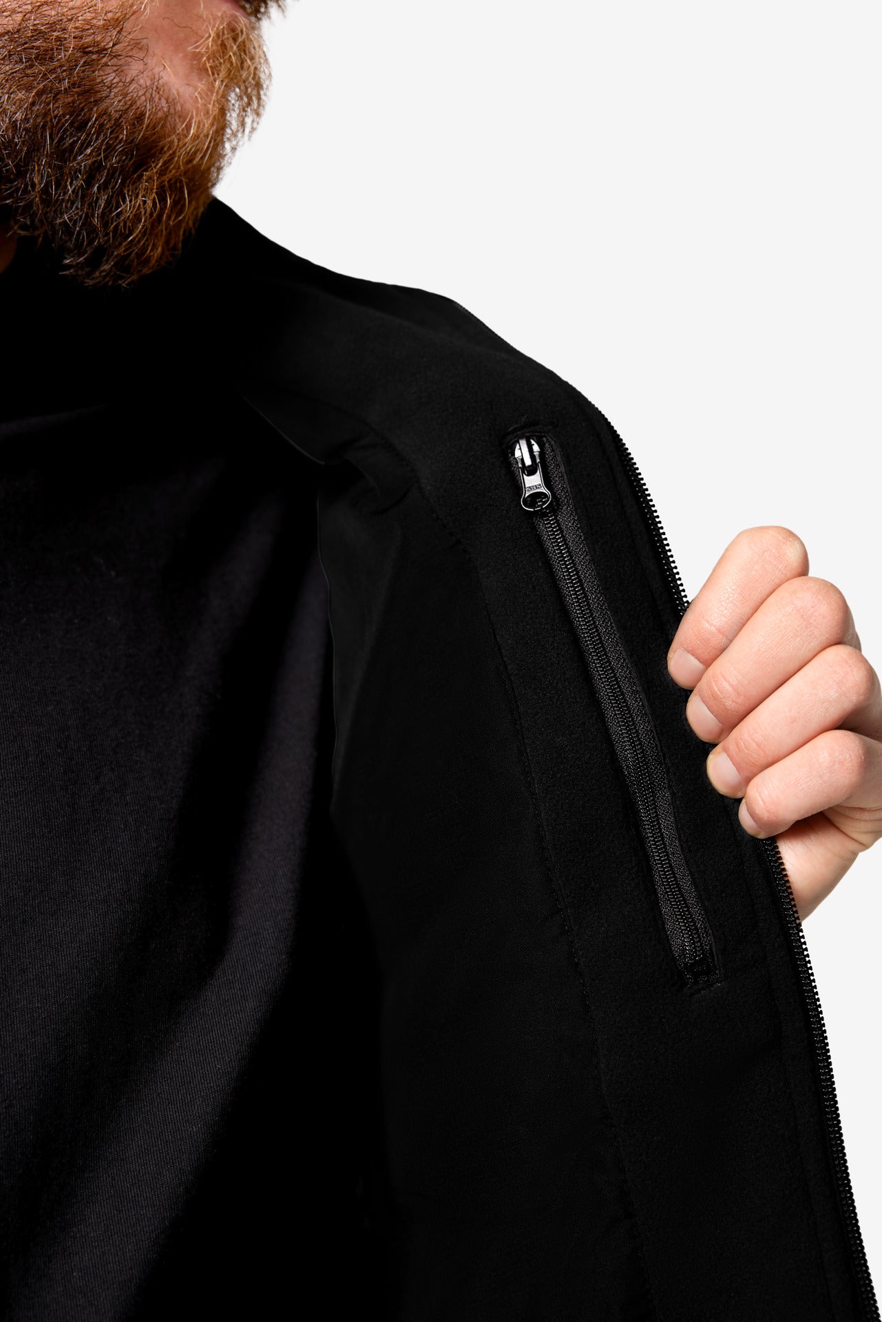 FHB Roman Fleecejacke Schwarz 78230
