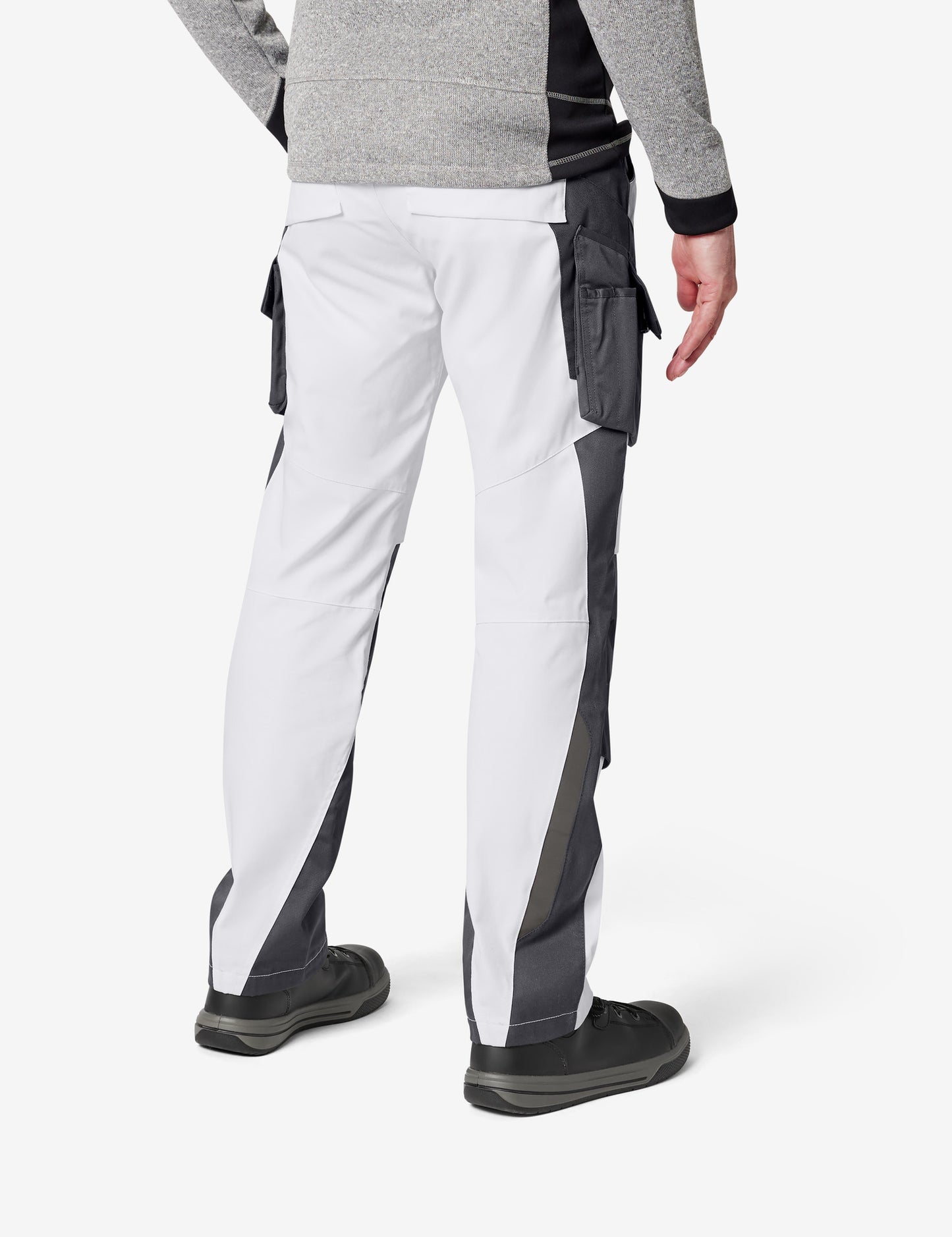 FHB Florian Arbeitshose Bundhose Weiß/Anthrazit 125100