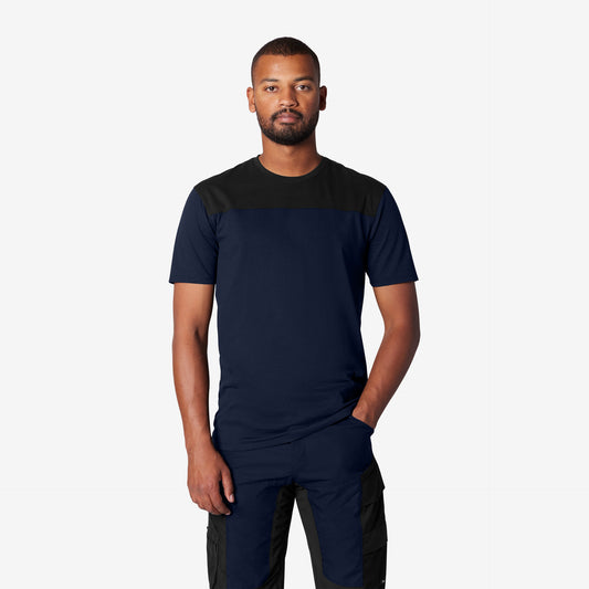 FHB Knut T-Shirt Marine/Schwarz 822200