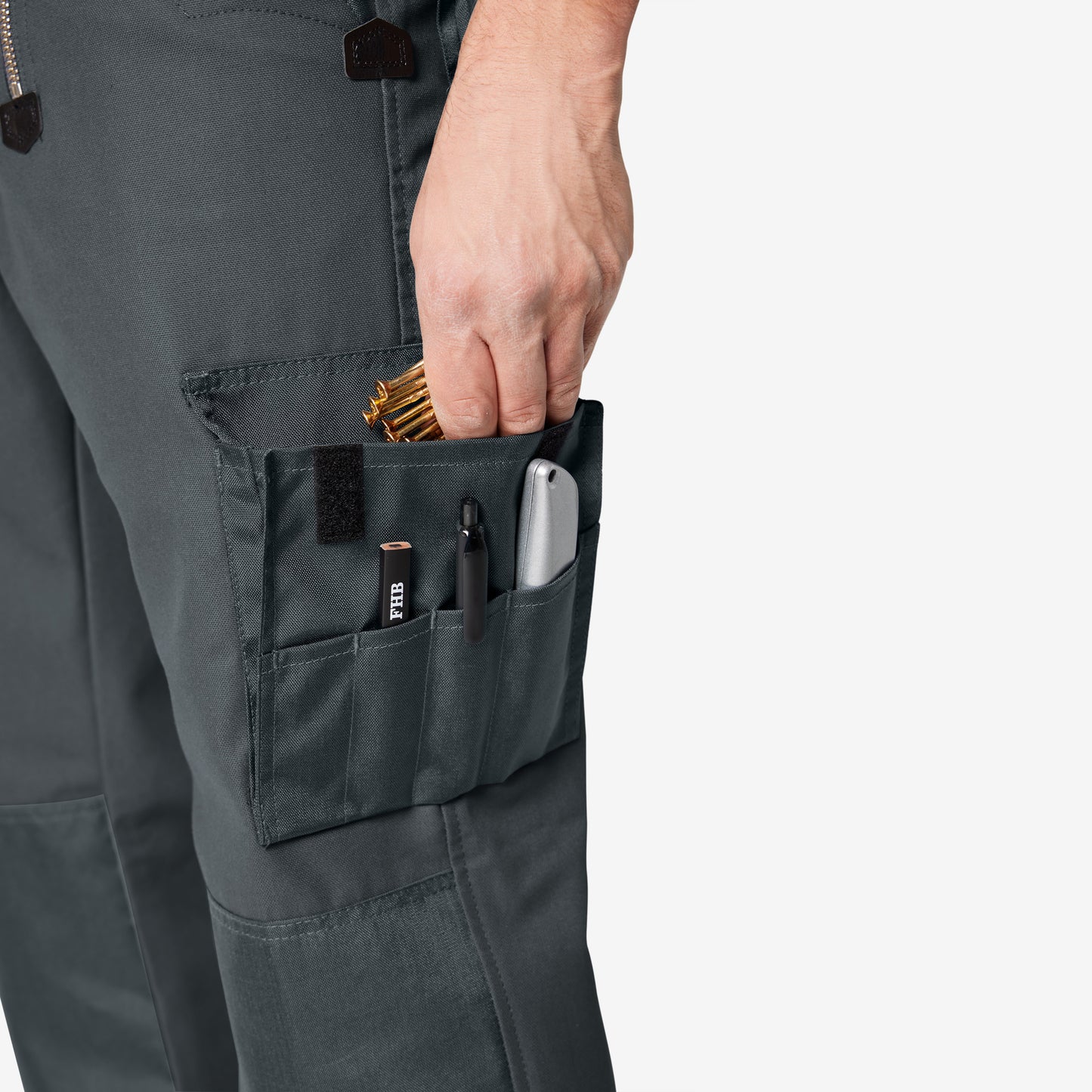 FHB Nils Zunfthose Canvas und Cordura Anthrazit 11086