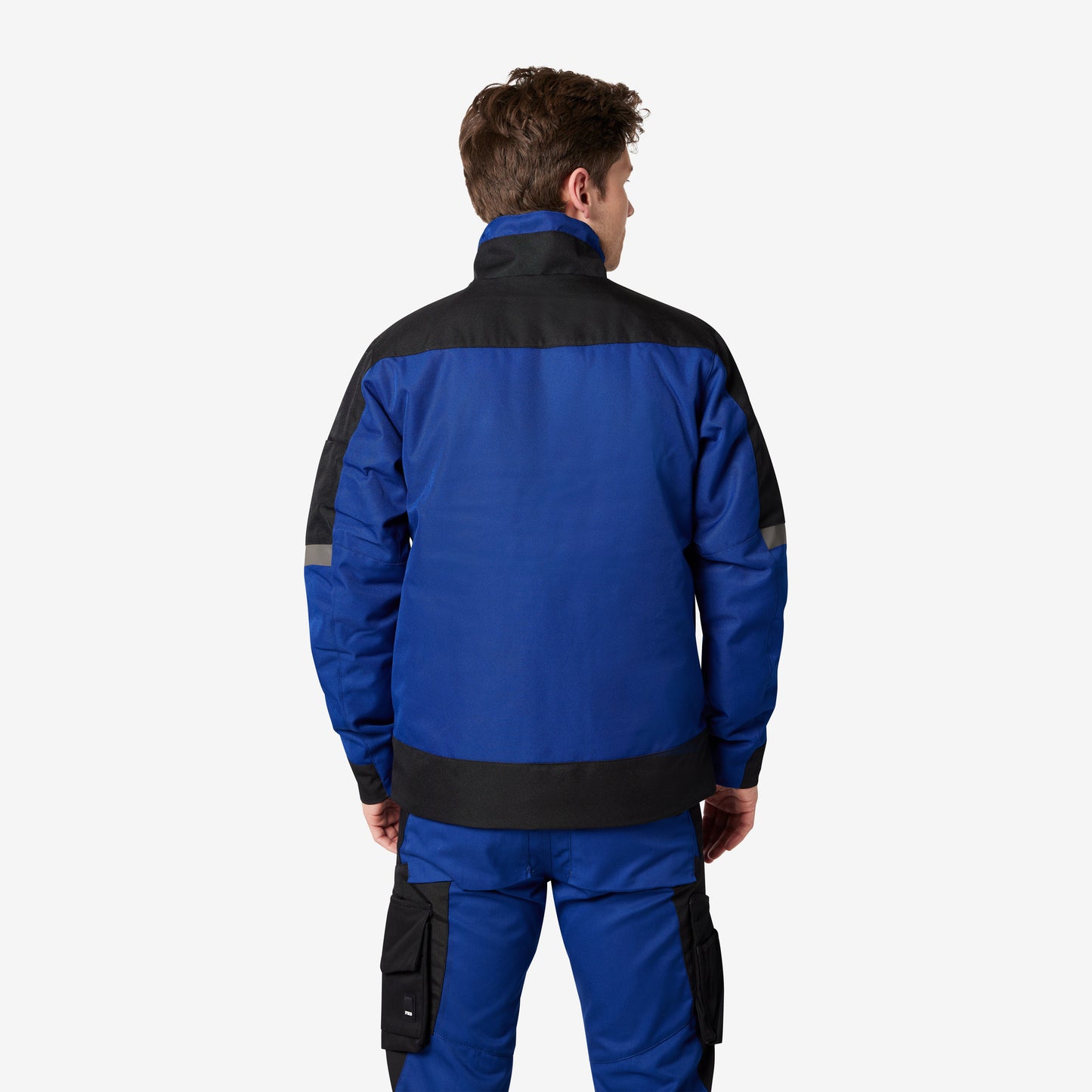 FHB Lars Arbeitsjacke Winter Royalblau/Schwarz 19035