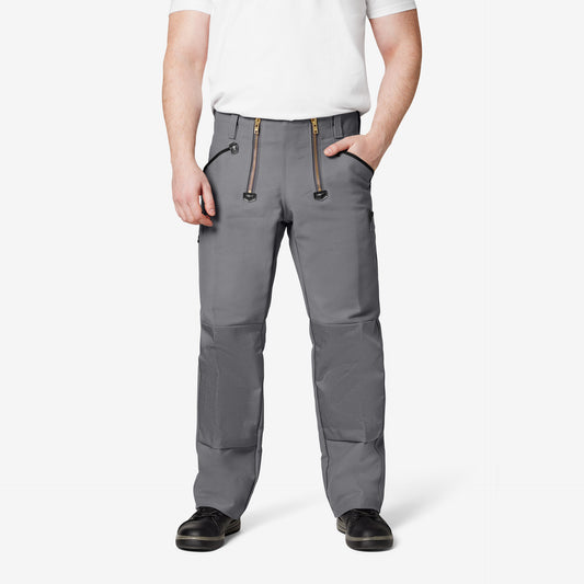 FHB Klaus Zunfthose Zwirn-Doppel-Pilot Grau 70086