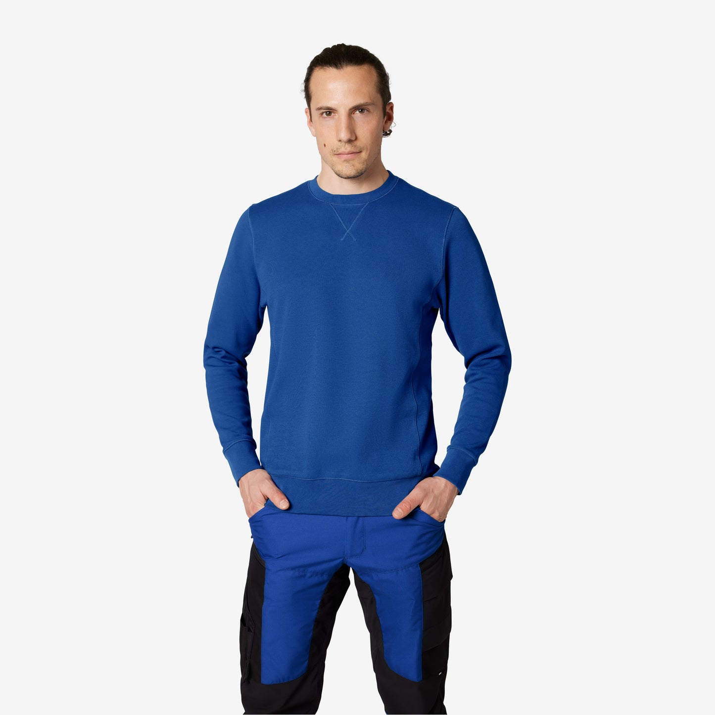 FHB Timo Sweatshirt unisex Royalblau 79498
