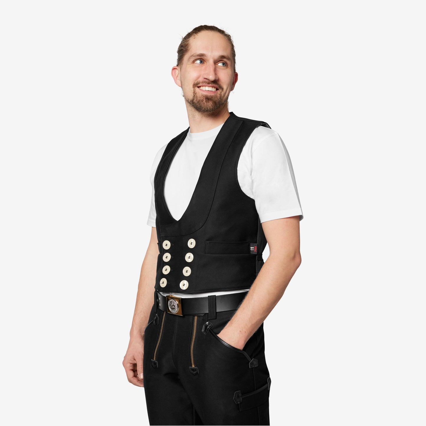FHB Zunftweste Zwirn-Doppel-Pilot Detlef 70016