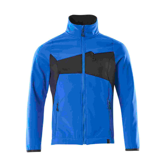 MASCOT® ACCELERATE Softshell Jacke Azurblau/Schwarzblau 20102