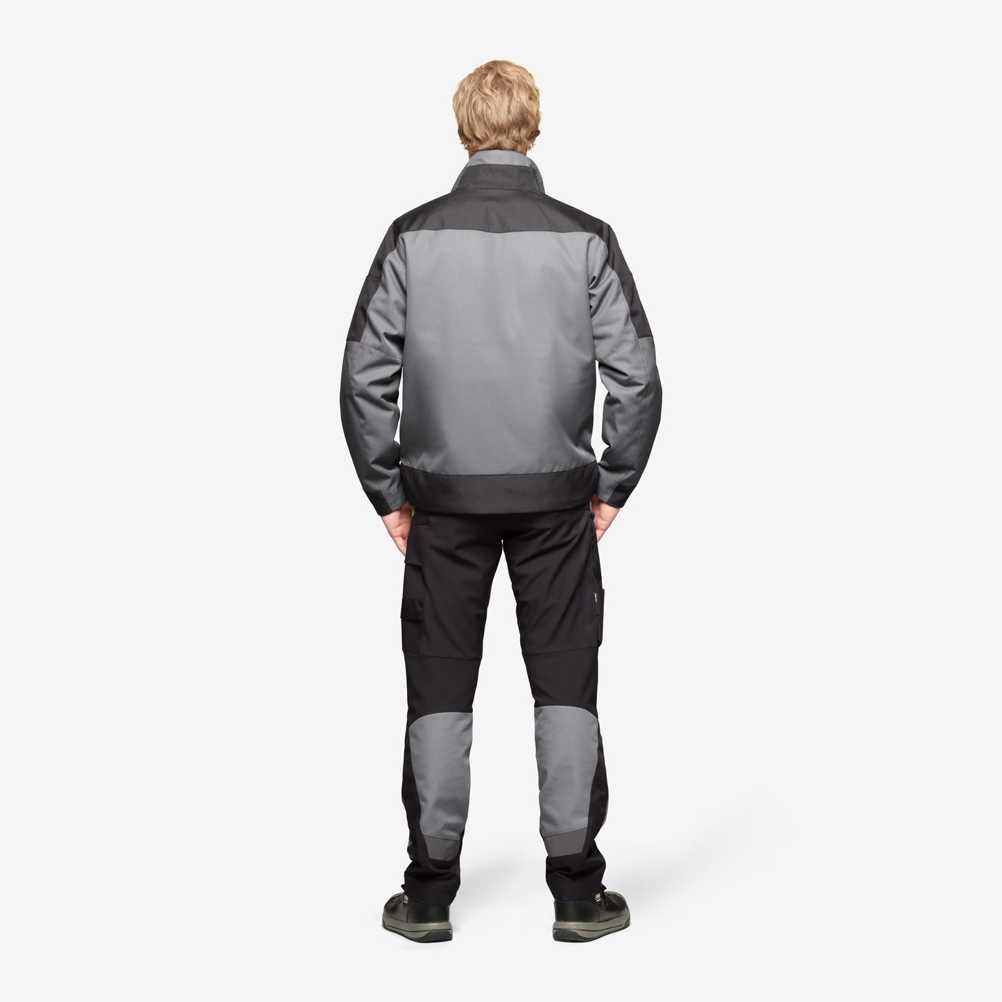 FHB Lars Arbeitsjacke Winter Grau/Schwarz 19035