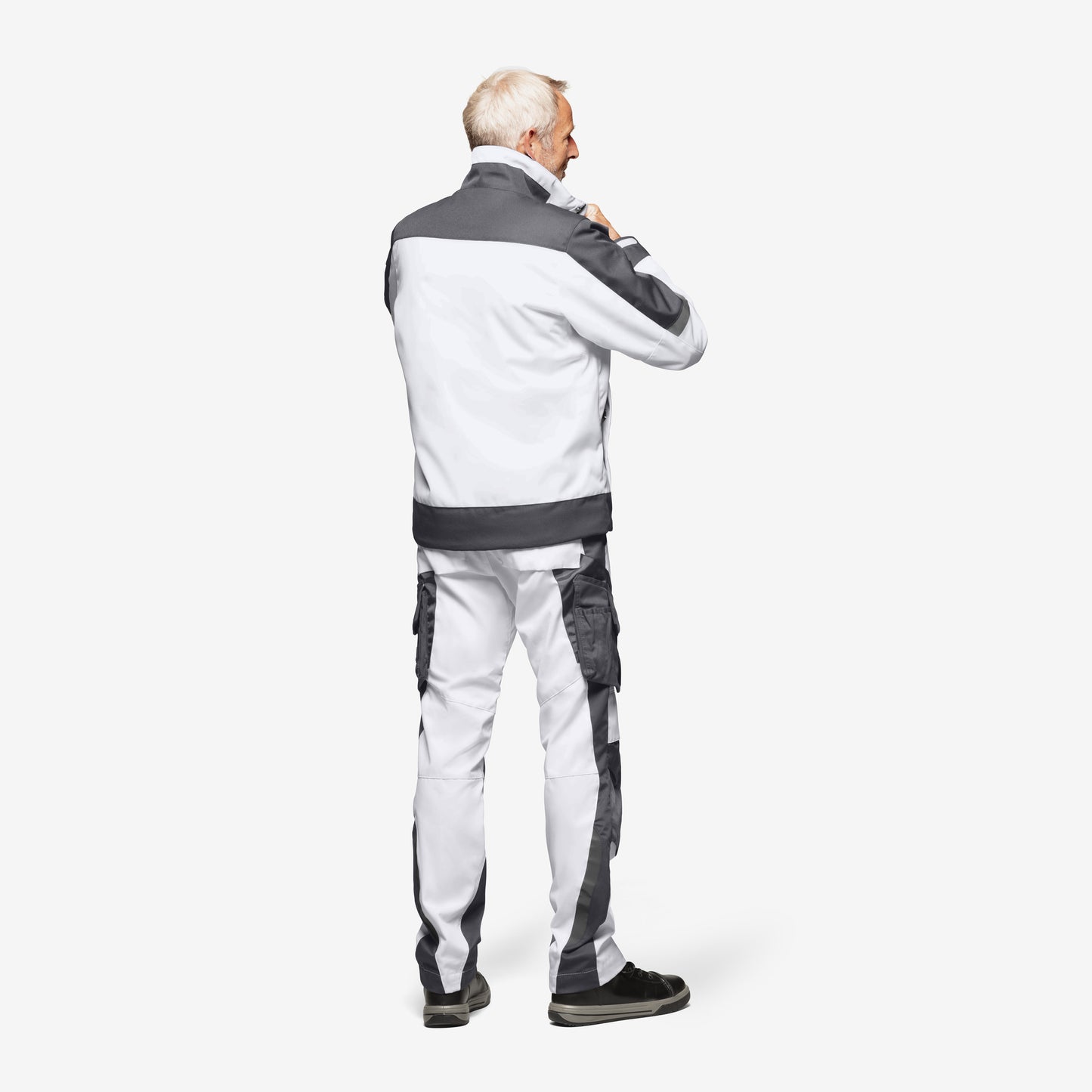 FHB Lars Arbeitsjacke Winter Weiß/Anthrazit 19035