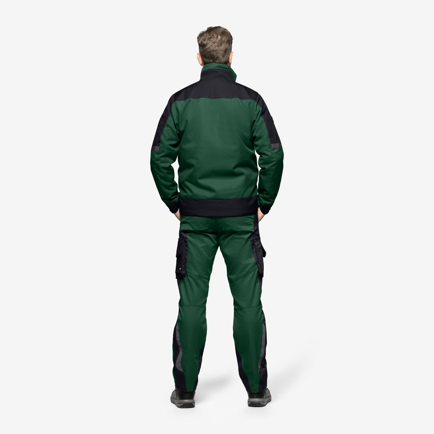 FHB Lars Arbeitsjacke Winter Grün/Schwarz 19035