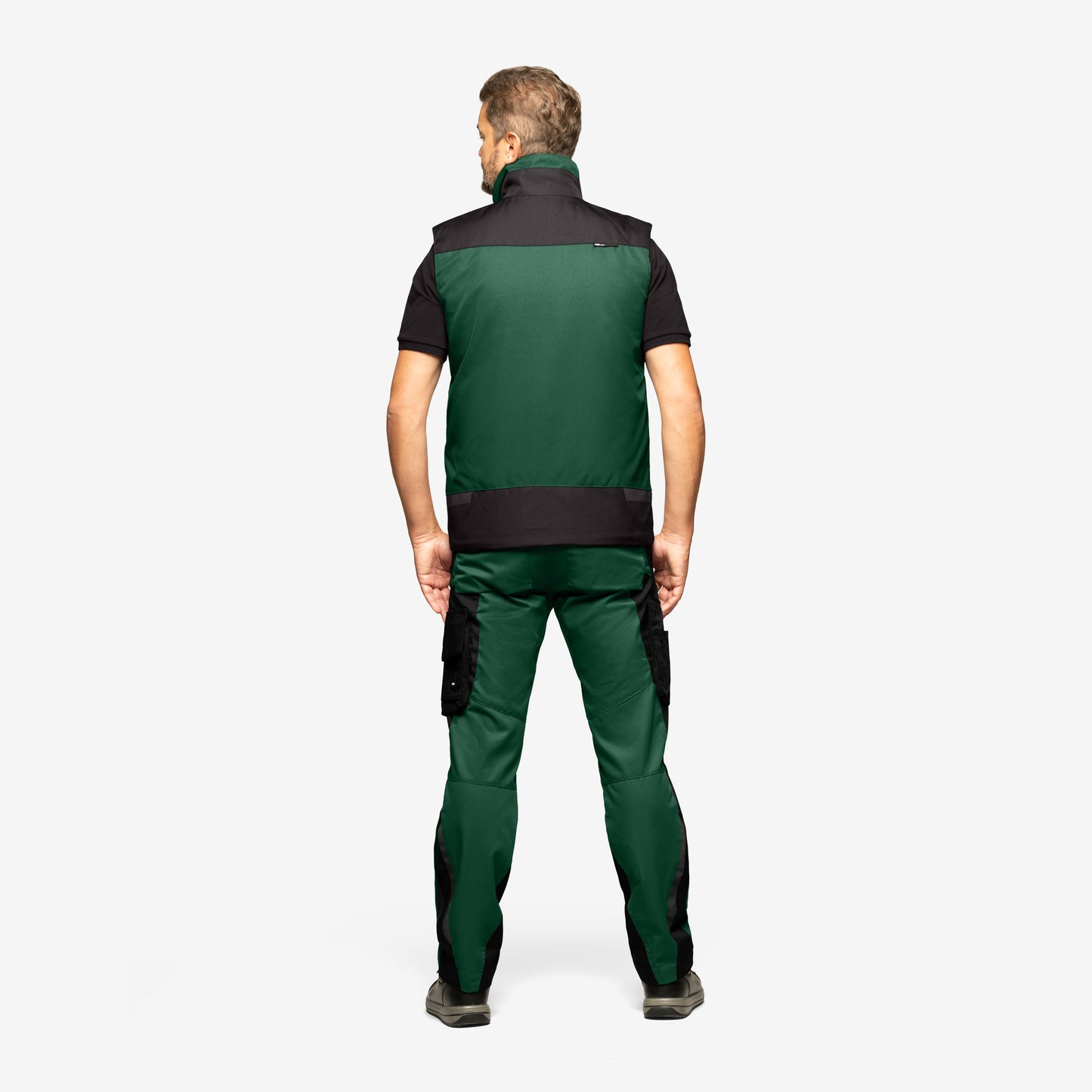 FHB Florian Arbeitshose Bundhose Grün/Schwarz 125100