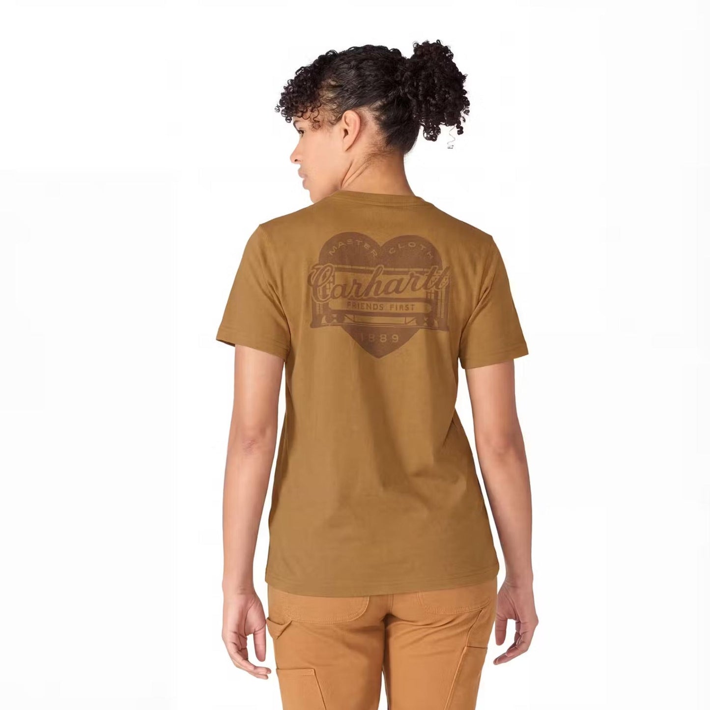 Carhartt Damen T-Shirt Irvine Heritage Heart Logo 107534