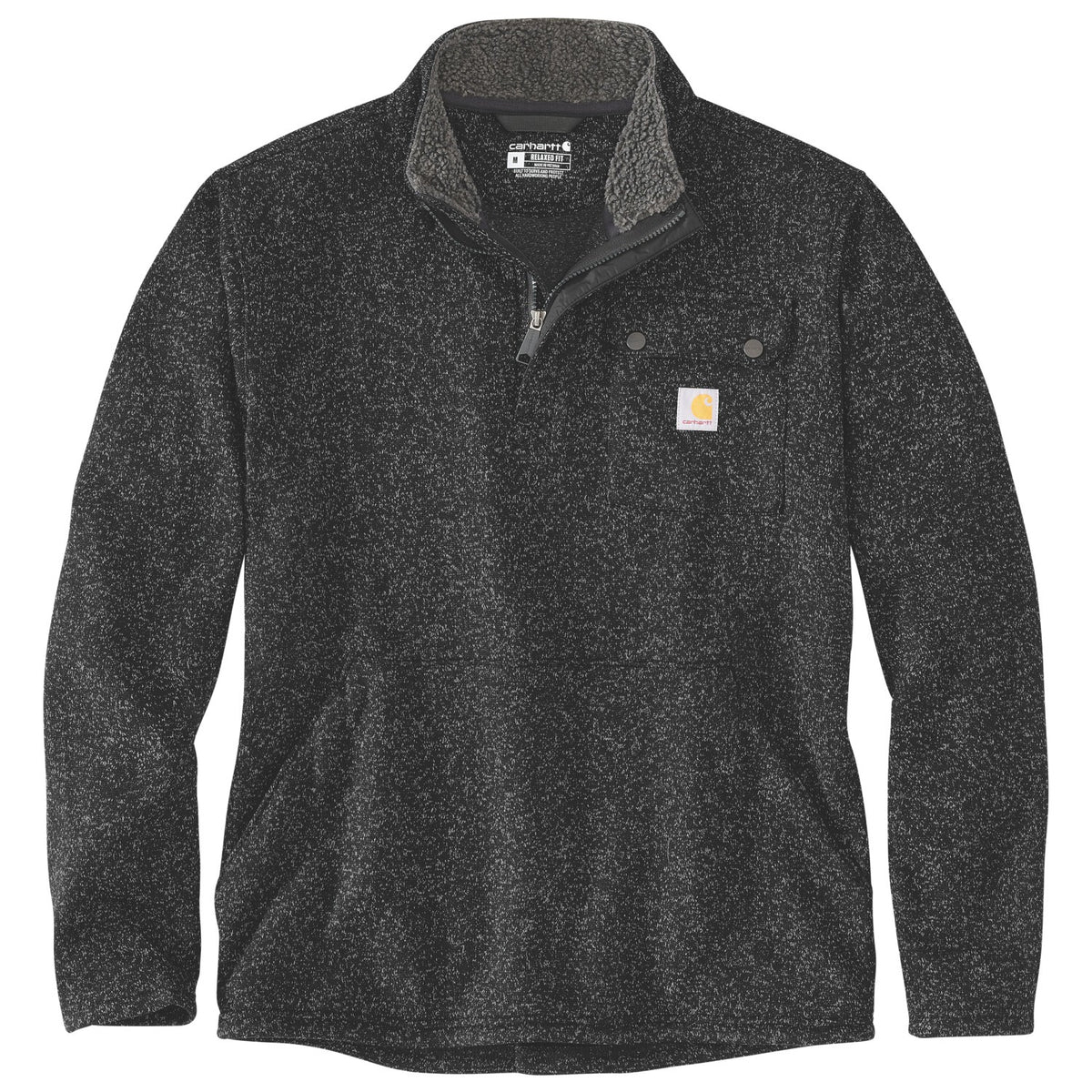 Carhartt Herren Fleecepullover Wayland Sweater Schwarz – Pullover 106378