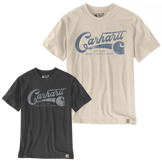 Carhartt Relaxed Fit Lightweight Short-Sleeve Script Graphic T-Shirt 106531