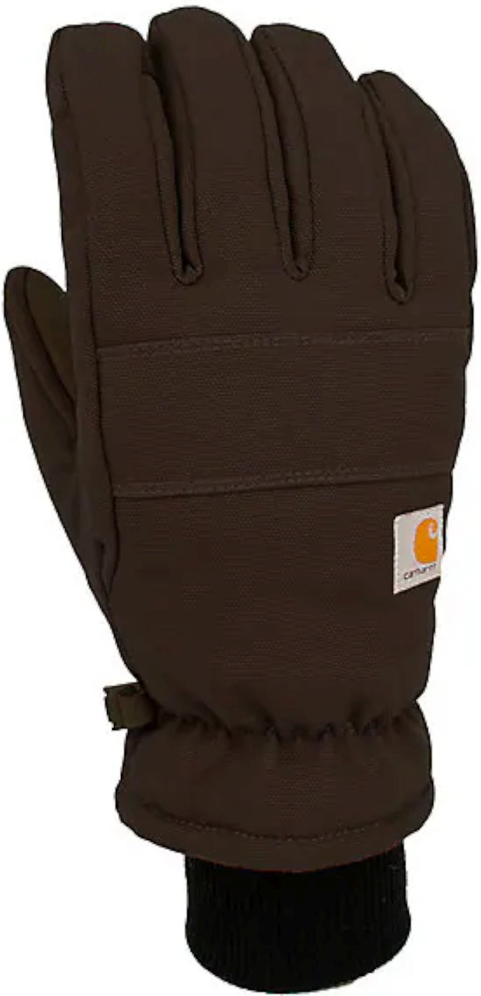 handschuhe carhartt Carhartt Insulated Duck Touch-Sensitive Knit Cuff Handschuhe Schwarz G – arbeitskleidung-store