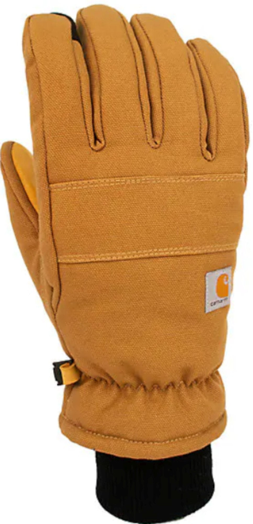 Carhartt Insulated Duck Touch-Sensitive Knit Cuff Handschuhe Braun GL0781M