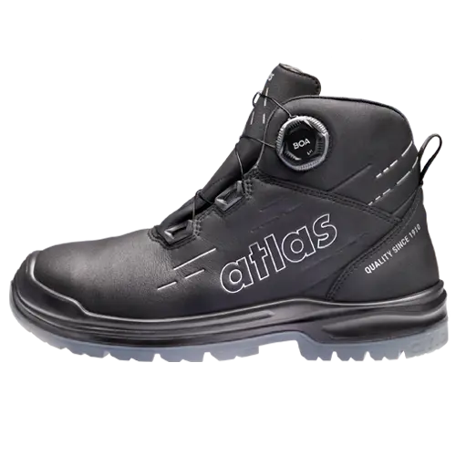 Atlas Sicherheitsstiefel MAX 550 PRO BOA S3S Schwarz 42200