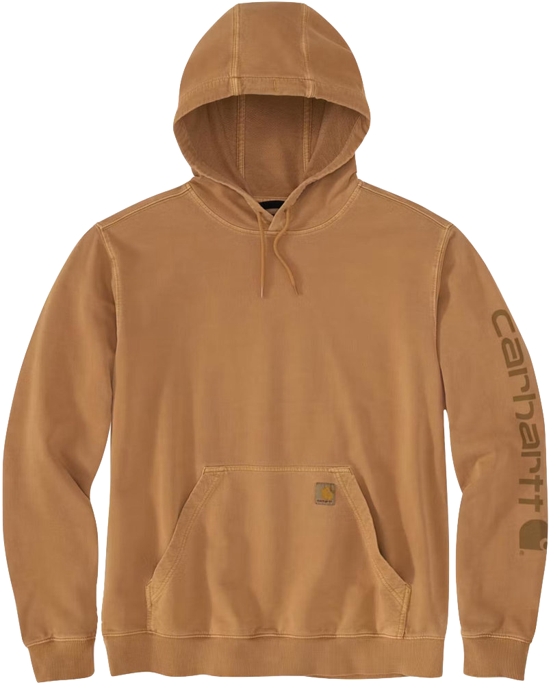 Carhartt Garment Dyed Durham-Sweatshirt mit Logo und Rundhalsausschnitt 106253