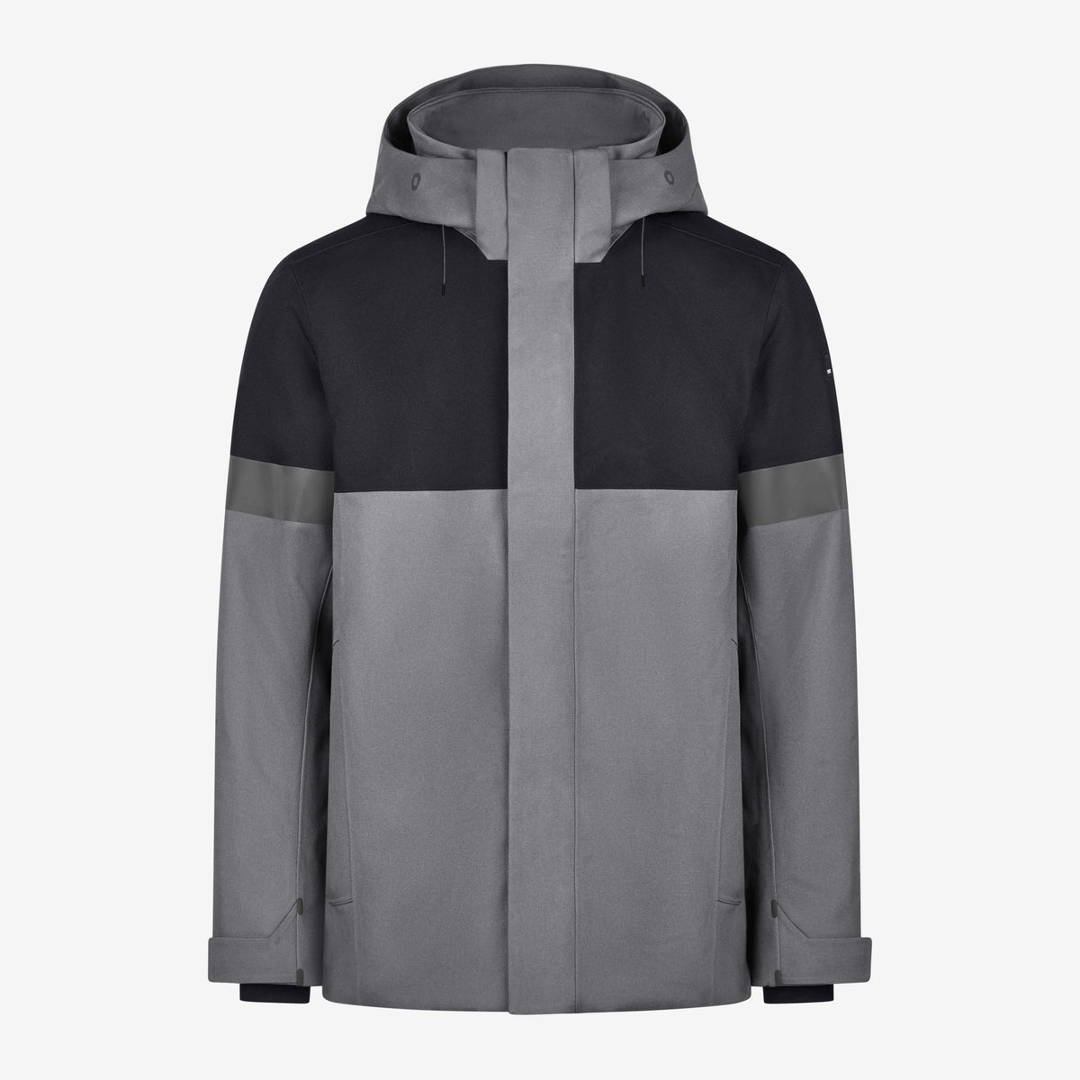 FHB Winterjacke ADRIAN 80236 Grau/Schwarz – Wasserdicht
