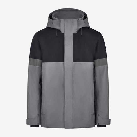 FHB Winterjacke ADRIAN 80236 Grau/Schwarz – Wasserdicht